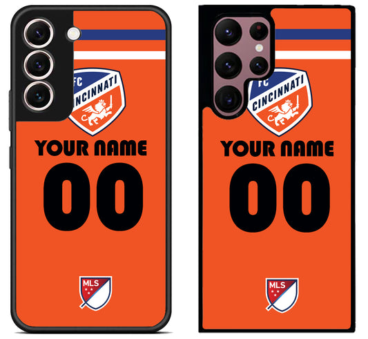 Custom Personalized FC Cincinnati MLS Samsung Galaxy S22 | S22+ | S22 Ultra Case