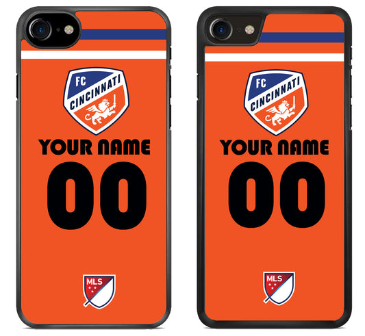 Custom Personalized FC Cincinnati MLS iPhone SE 2020 | iPhone SE 2022 Case