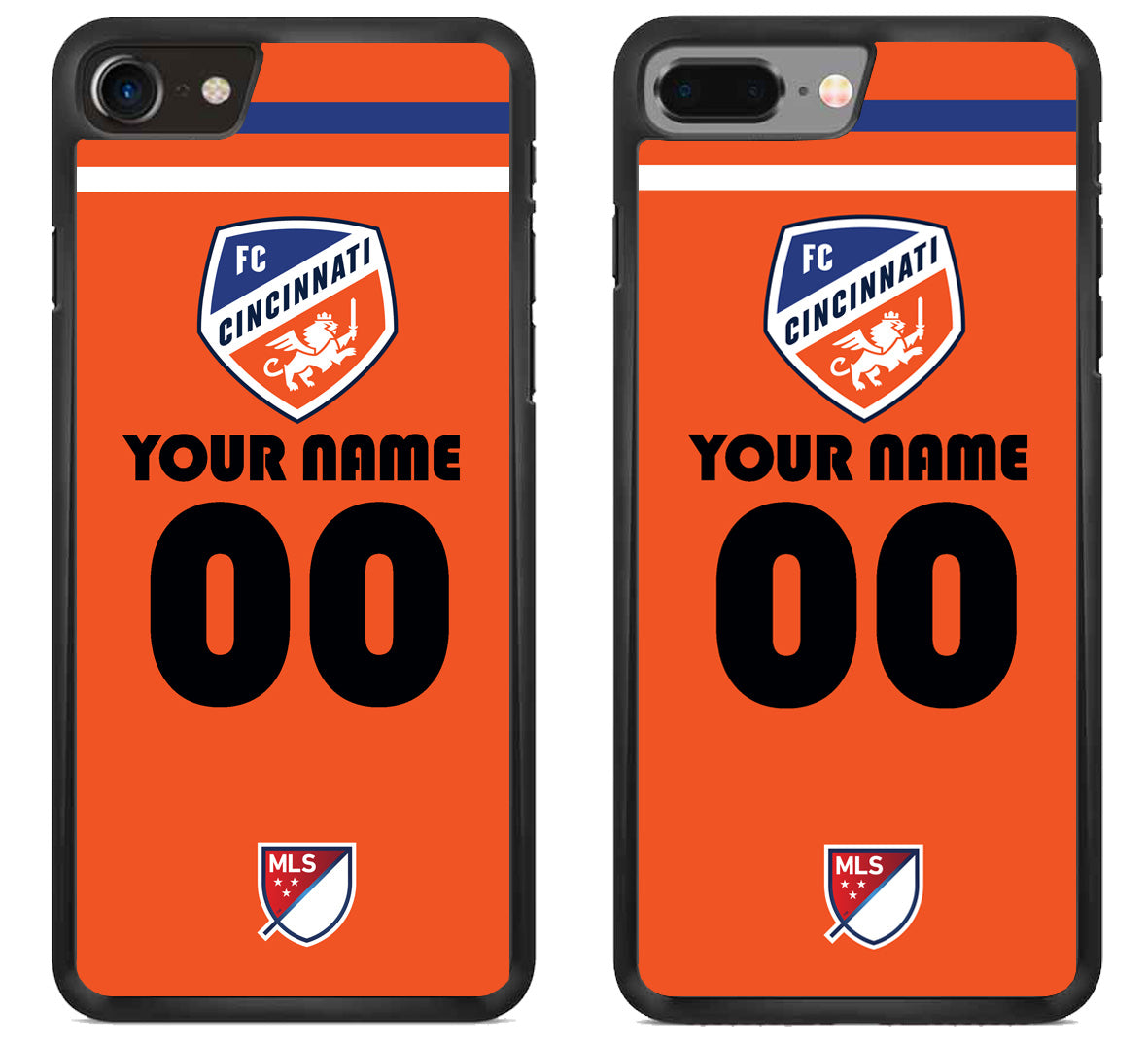 Custom Personalized FC Cincinnati MLS iPhone 8 | 8 Plus Case