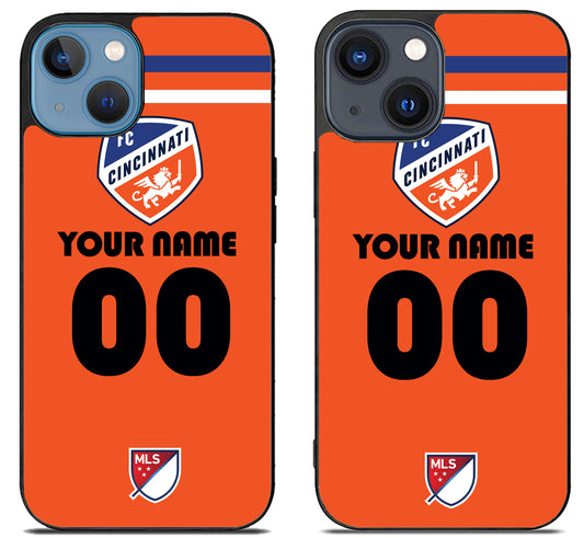 Custom Personalized FC Cincinnati MLS iPhone 15 | iPhone 15 Plus Case
