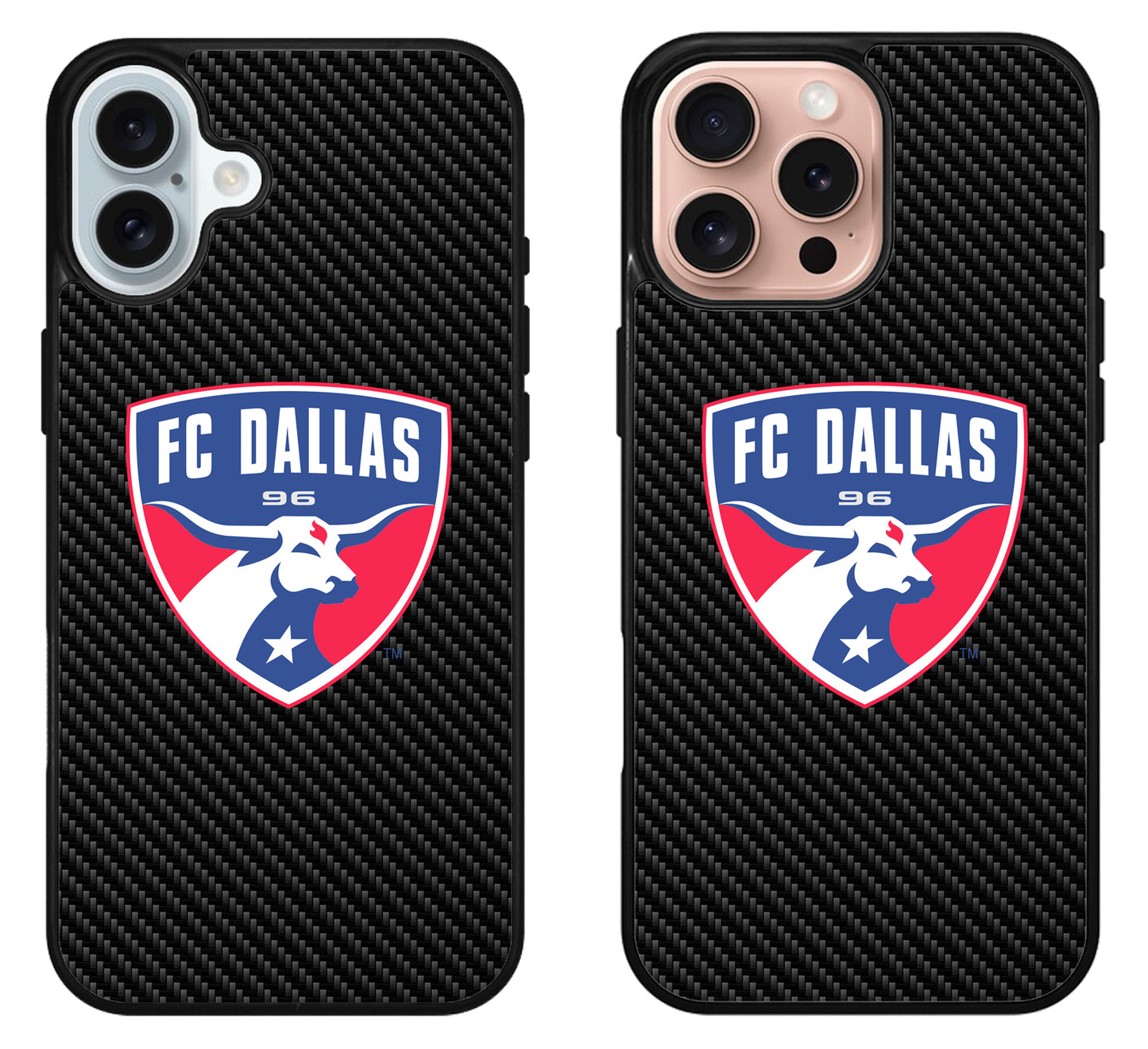 FC Dallas Carbon iPhone 16 | 16 Plus | 16 Pro | 16 Pro Max Case