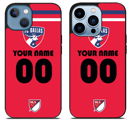 Custom Personalized FC Dallas MLS iPhone 13 | 13 Mini | 13 Pro | 13 Pro Max Case