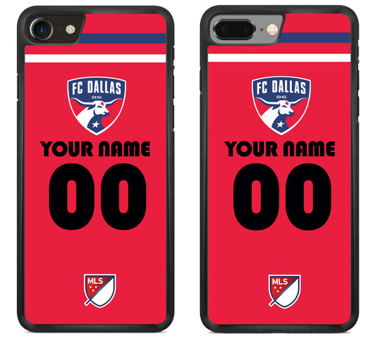 Custom Personalized FC Dallas MLS iPhone 8 | 8 Plus Case