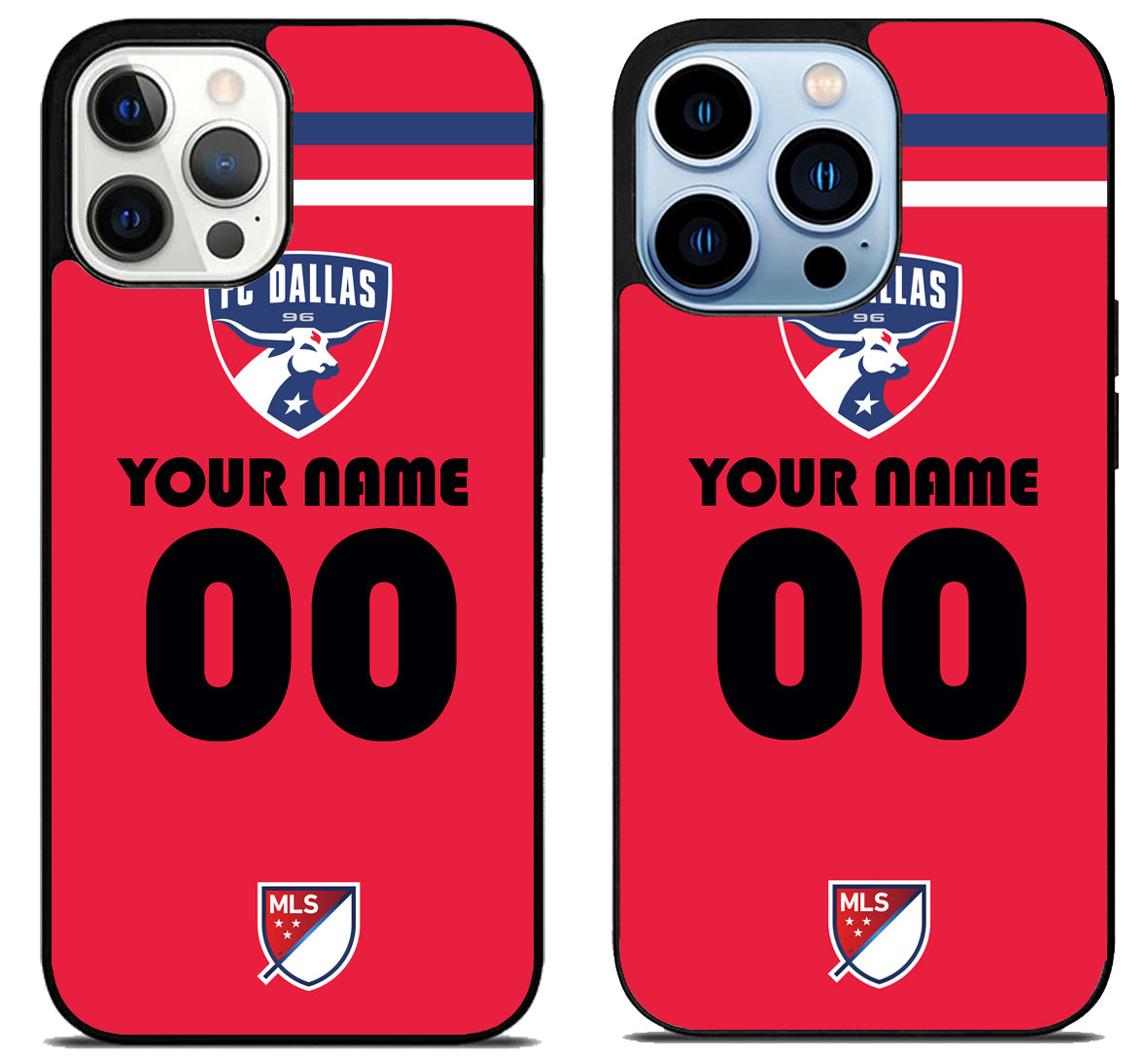 Custom Personalized FC Dallas MLS iPhone 15 Pro | iPhone 15 Pro Max Case