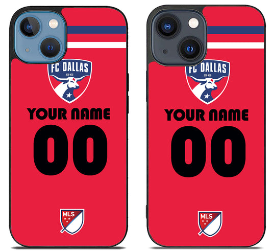 Custom Personalized FC Dallas MLS iPhone 15 | iPhone 15 Plus Case