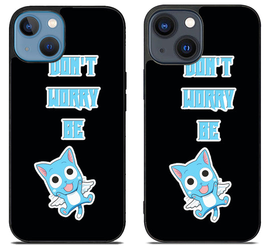 Fairy Tai Cat Dont Worry Be Happy  iPhone 15 | iPhone 15 Plus Case