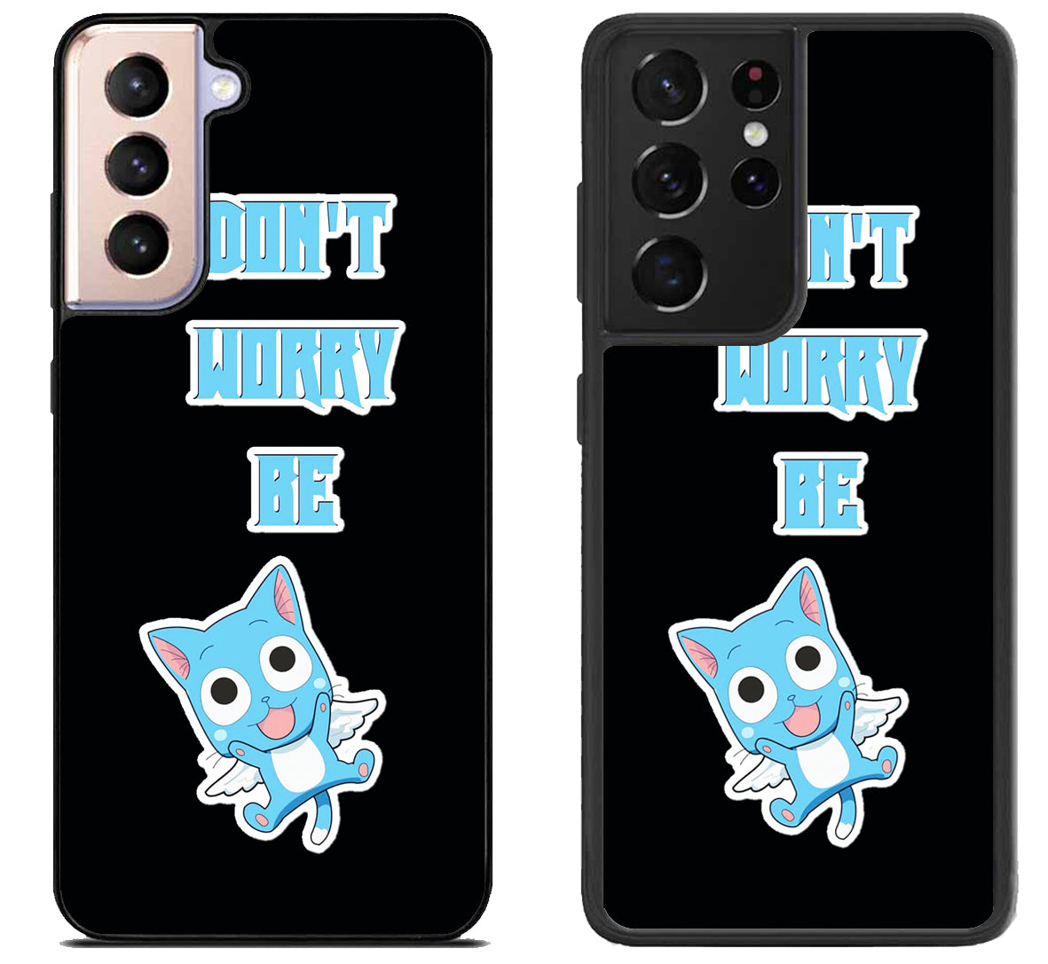 Fairy Tai Cat Dont Worry Be Happy Samsung Galaxy S21 | S21 FE | S21+ | S21 Ultra Case