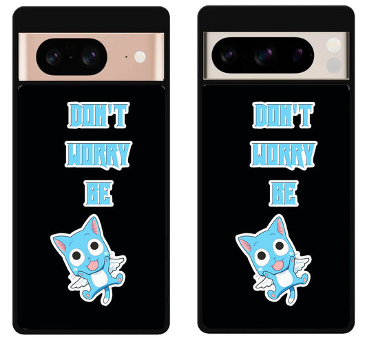 Fairy Tail Cat Dont Worry Be Happy  Google Pixel 8 | 8 Pro Case