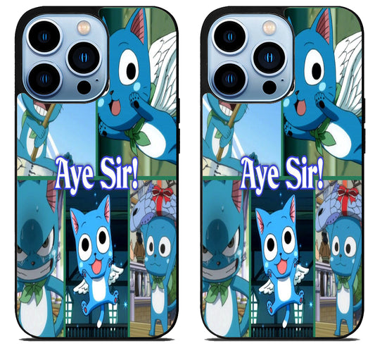 Fairy Tail Cat Collage iPhone 15 Pro | iPhone 15 Pro Max Case