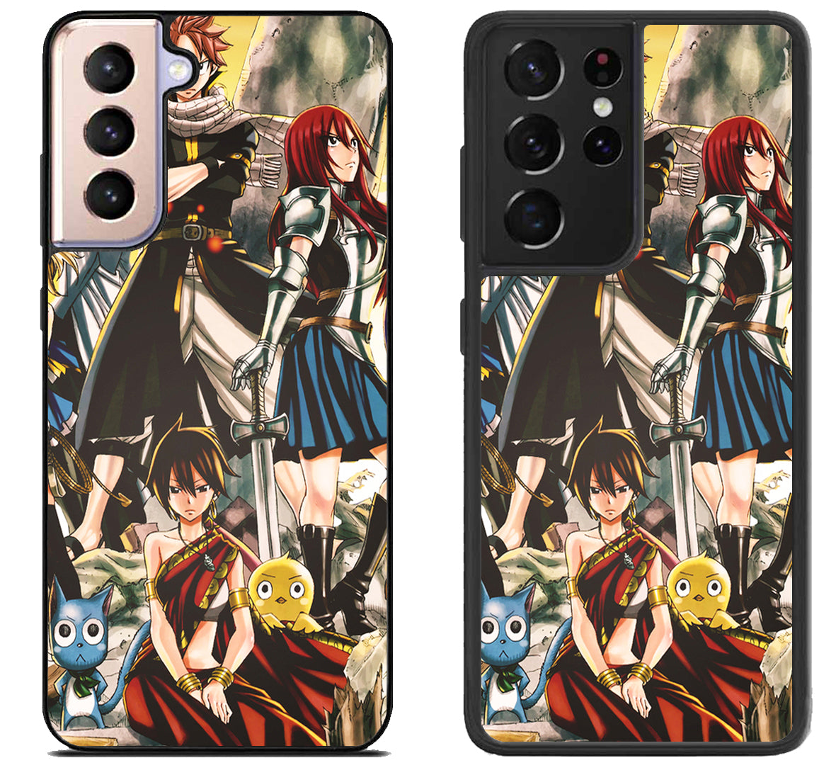 Fairy Tail Chibi Cool Samsung Galaxy S21 | S21 FE | S21+ | S21 Ultra Case