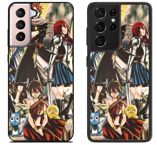 Fairy Tail Chibi Cool Samsung Galaxy S21 | S21 FE | S21+ | S21 Ultra Case