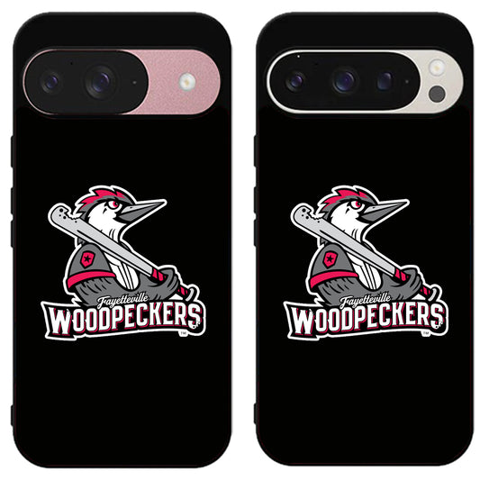 Fayetteville Woodpeckers Logo Google Pixel 9 | 9 Pro | 9 Pro XL Case