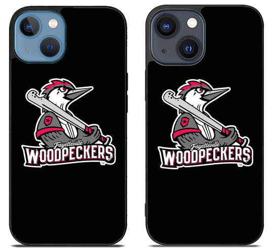 Fayetteville Woodpeckers Logo iPhone 15 | iPhone 15 Plus Case