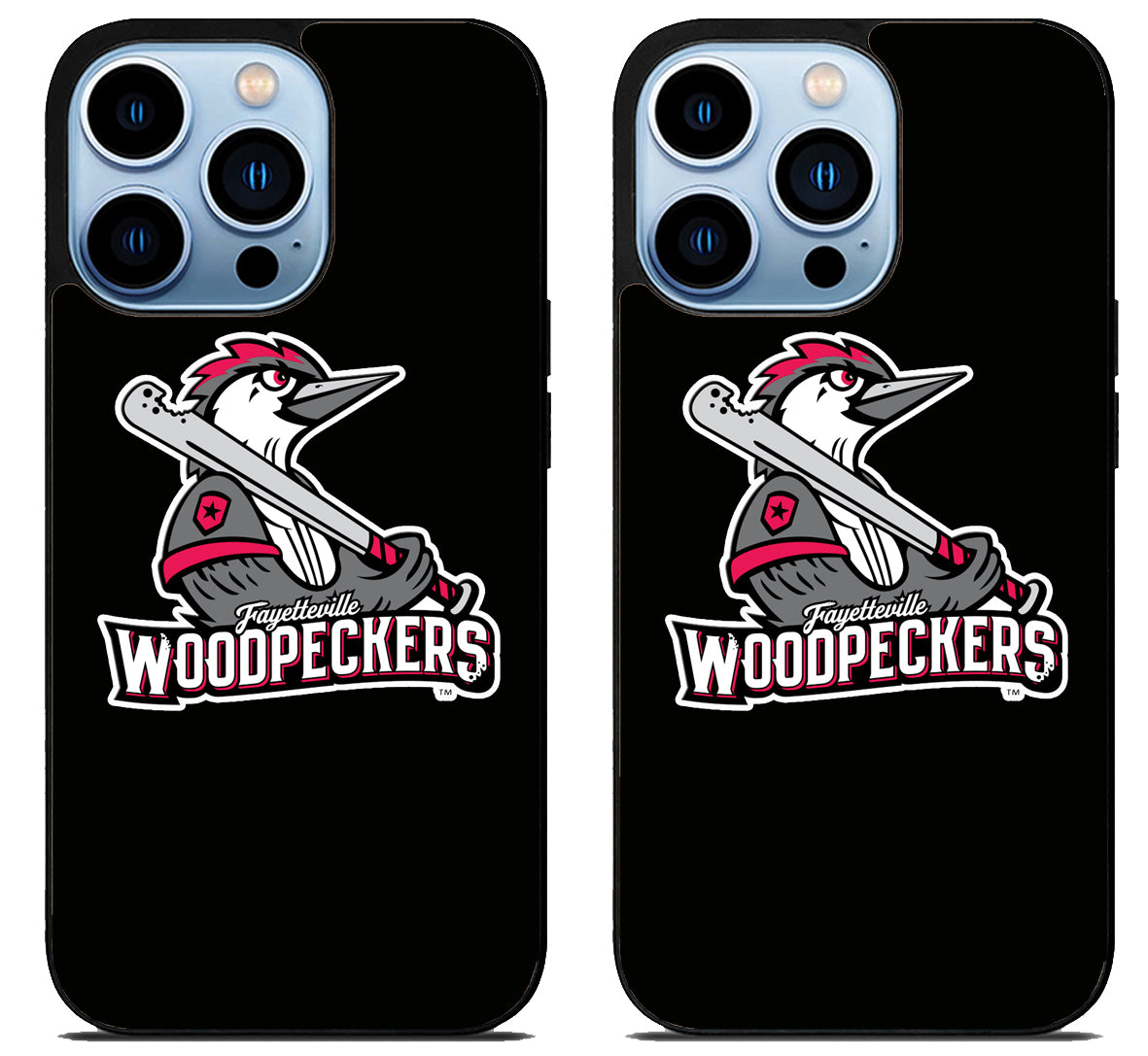 Fayetteville Woodpeckers Logo iPhone 15 Pro | iPhone 15 Pro Max Case