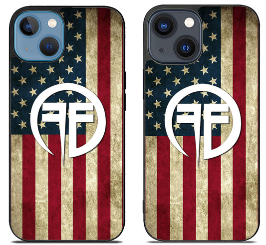 Fear Factory Logo Flag iPhone 15 | iPhone 15 Plus Case