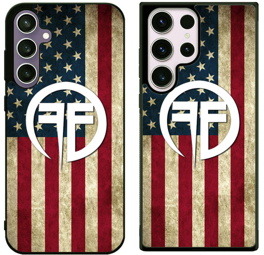 Fear Factory Logo Flag Samsung Galaxy S25 | S25 Edge | S25 FE | S25 Plus | S25 Ultra Case