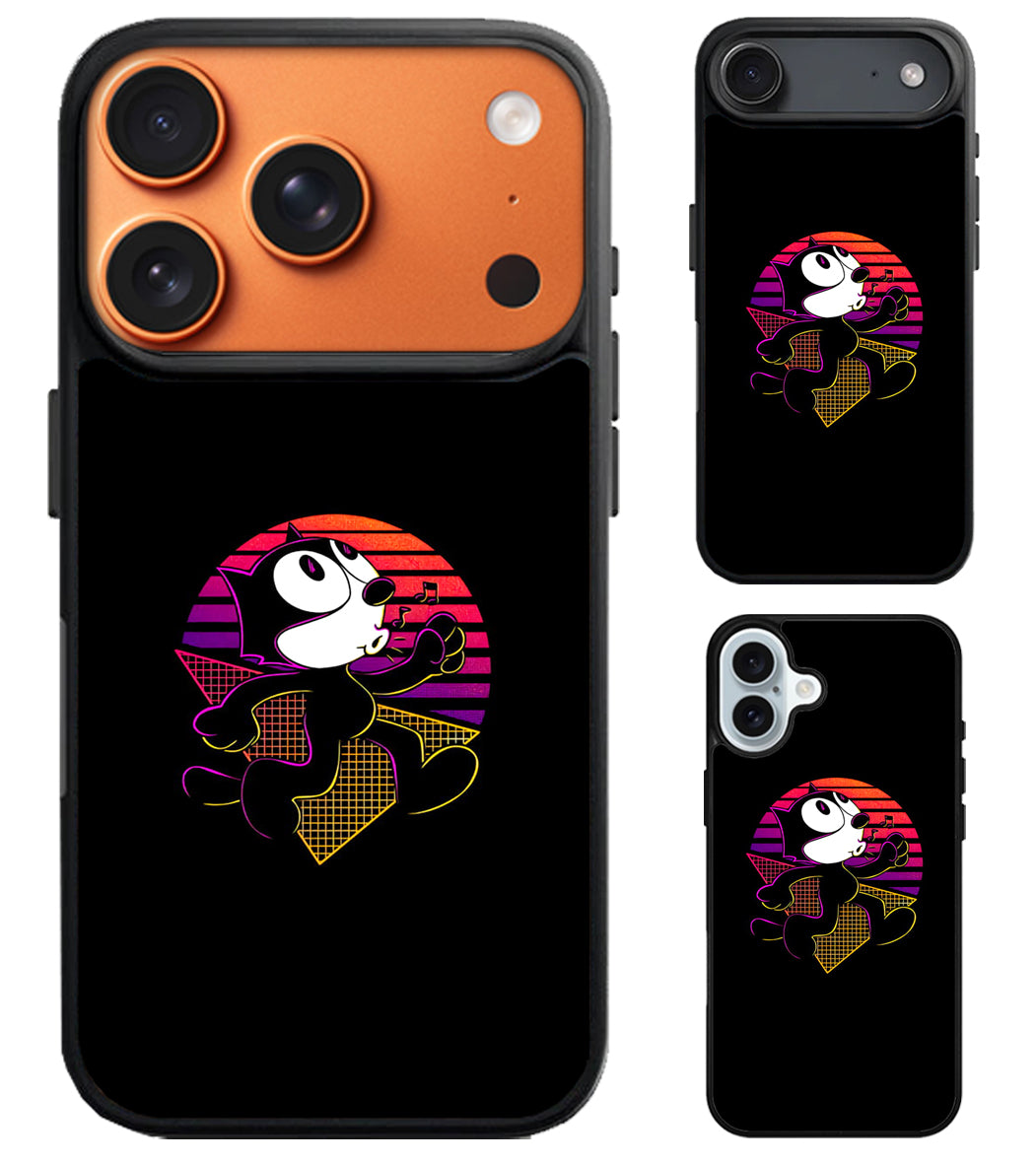 Felix the Cat Keep Walking iPhone Air | iPhone 17 | 17 Pro | 17 Pro Max Case