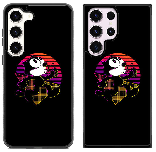 Felix the Cat Keep Walking Samsung Galaxy S23 I S23+ I S23 Ultra Case