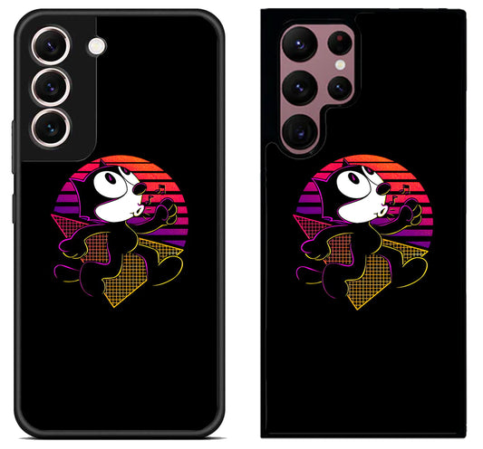 Felix the Cat Keep Walking Samsung Galaxy S22 | S22+ | S22 Ultra Case