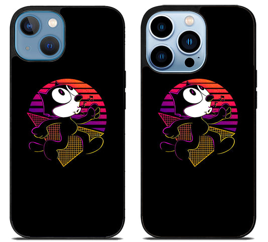 Felix the Cat Keep Walking iPhone 13 | 13 Mini | 13 Pro | 13 Pro Max Case