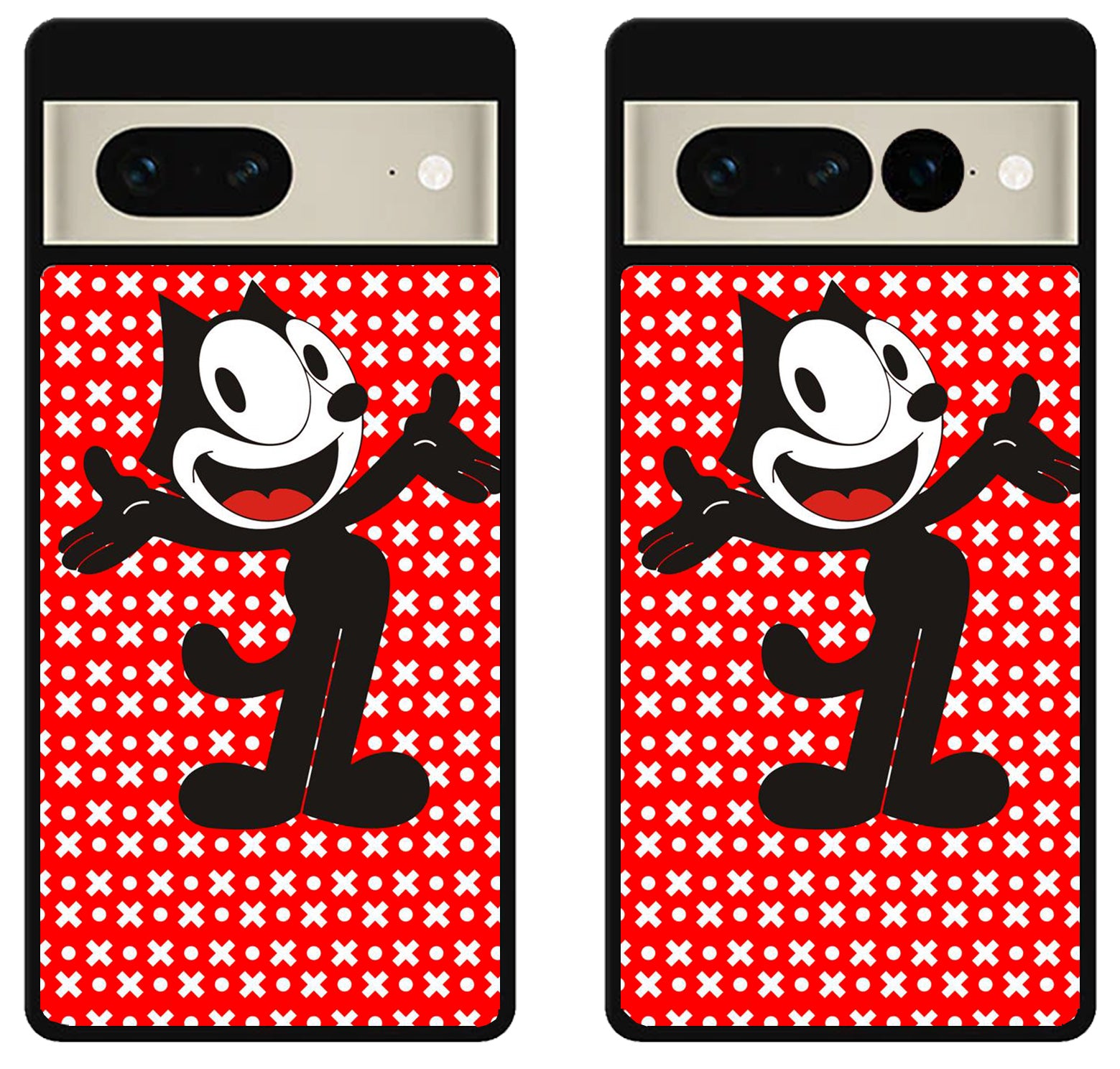 Felix the Cat Red Google Pixel 7 | 7 Pro Case – Saloreea