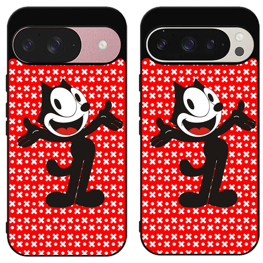 Felix the Cat Red Google Pixel 9 | 9 Pro | 9 Pro XL Case