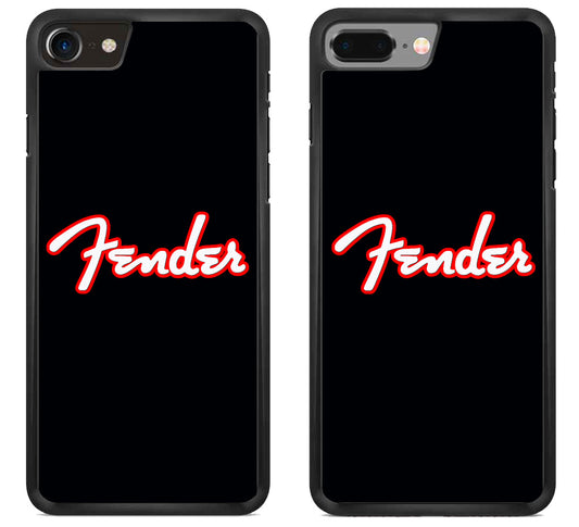 Fender Logo Black iPhone 8 | 8 Plus Case