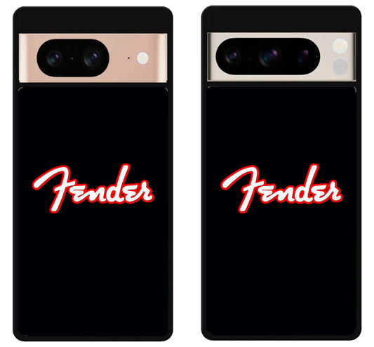 Fender Logo Black Google Pixel 8 | 8 Pro Case