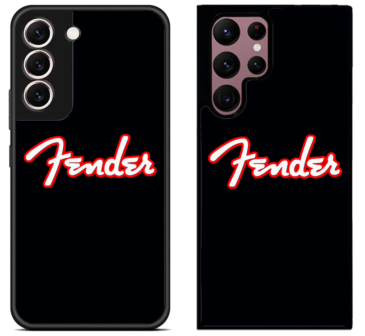 Fender Logo Black Samsung Galaxy S22 | S22+ | S22 Ultra Case