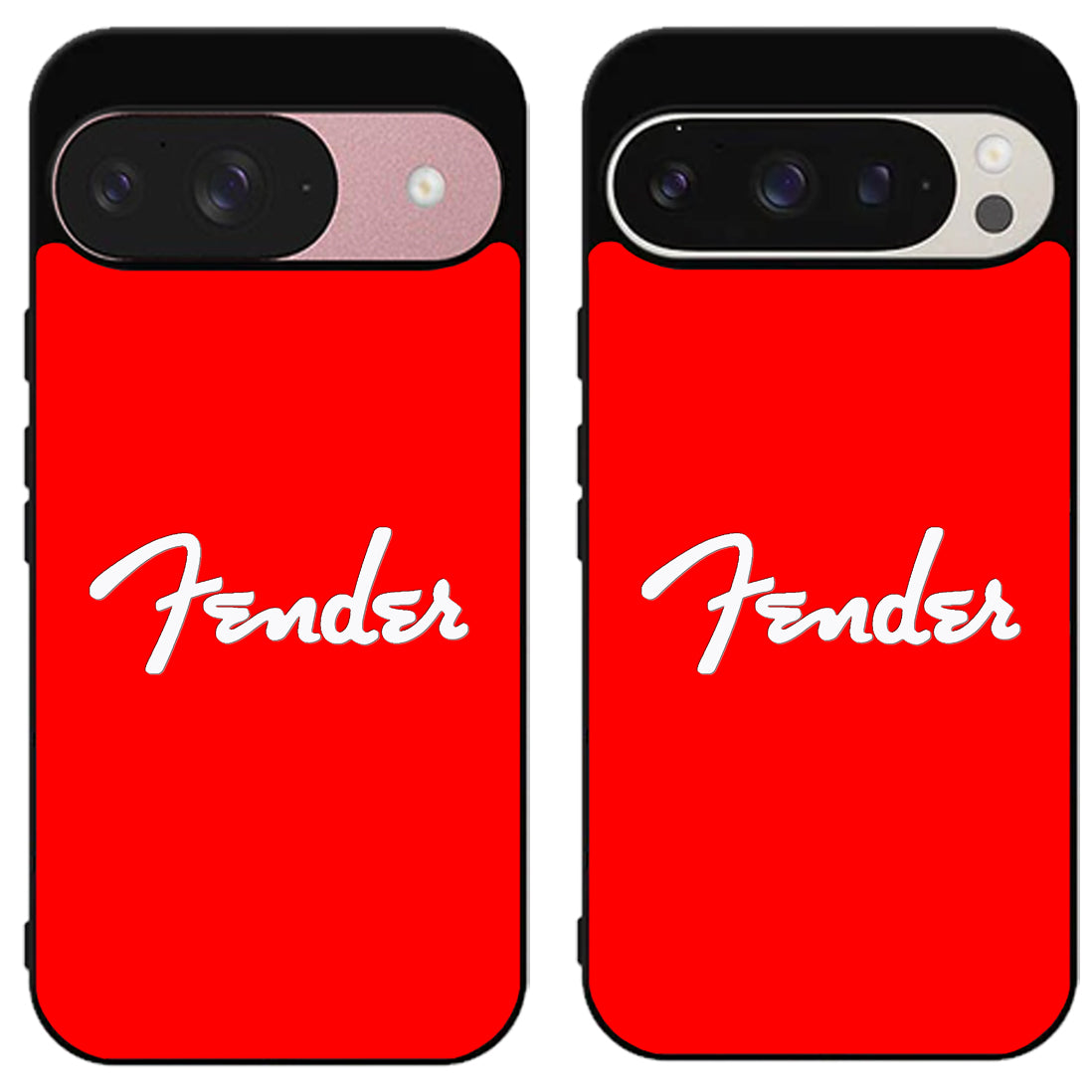 Fender Logo Red Google Pixel 9 | 9 Pro | 9 Pro XL Case