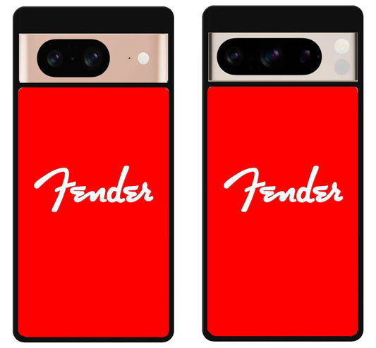 Fender Logo Red Google Pixel 8 | 8 Pro Case