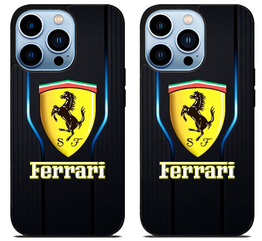 Ferrari Logo Cover iPhone 15 Pro | iPhone 15 Pro Max Case
