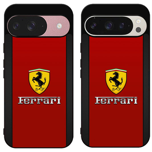 Ferrari Logo Red Google Pixel 9 | 9 Pro | 9 Pro XL Case
