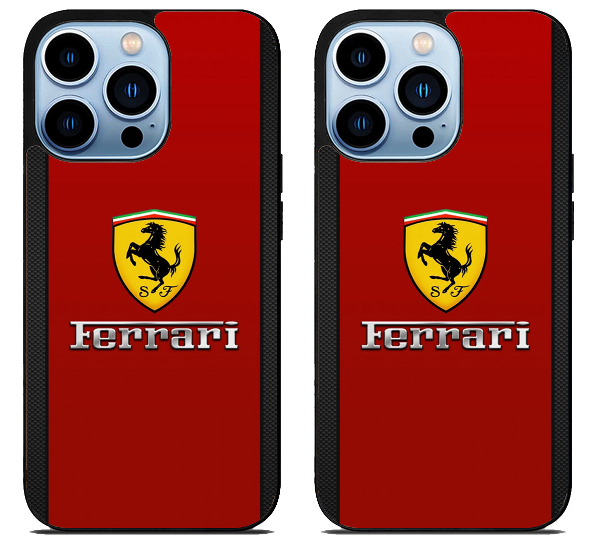 Ferrari Logo Red iPhone 15 Pro | iPhone 15 Pro Max Case