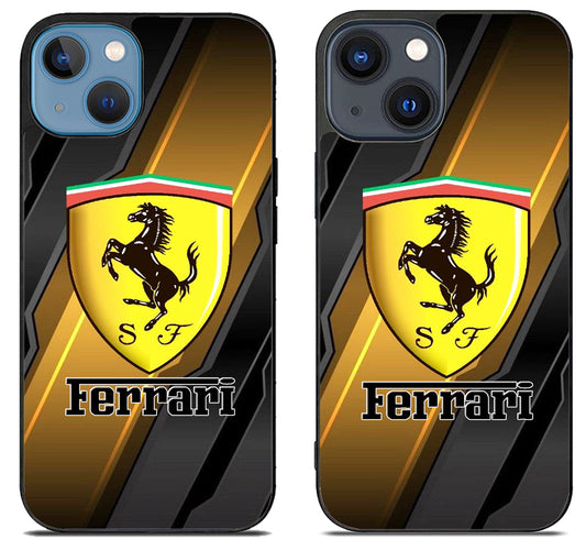 Ferrari Logo Style iPhone 15 | iPhone 15 Plus Case