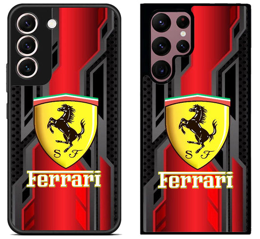 Ferrari Red Metallic Samsung Galaxy S22 | S22+ | S22 Ultra Case