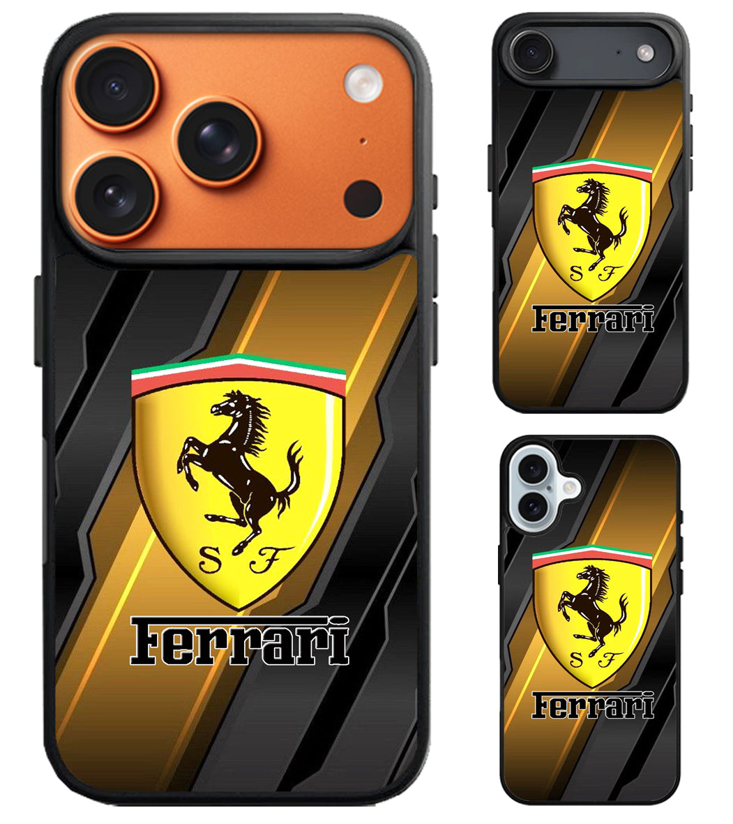 Ferrari Style iPhone Air | iPhone 17 | 17 Pro | 17 Pro Max Case