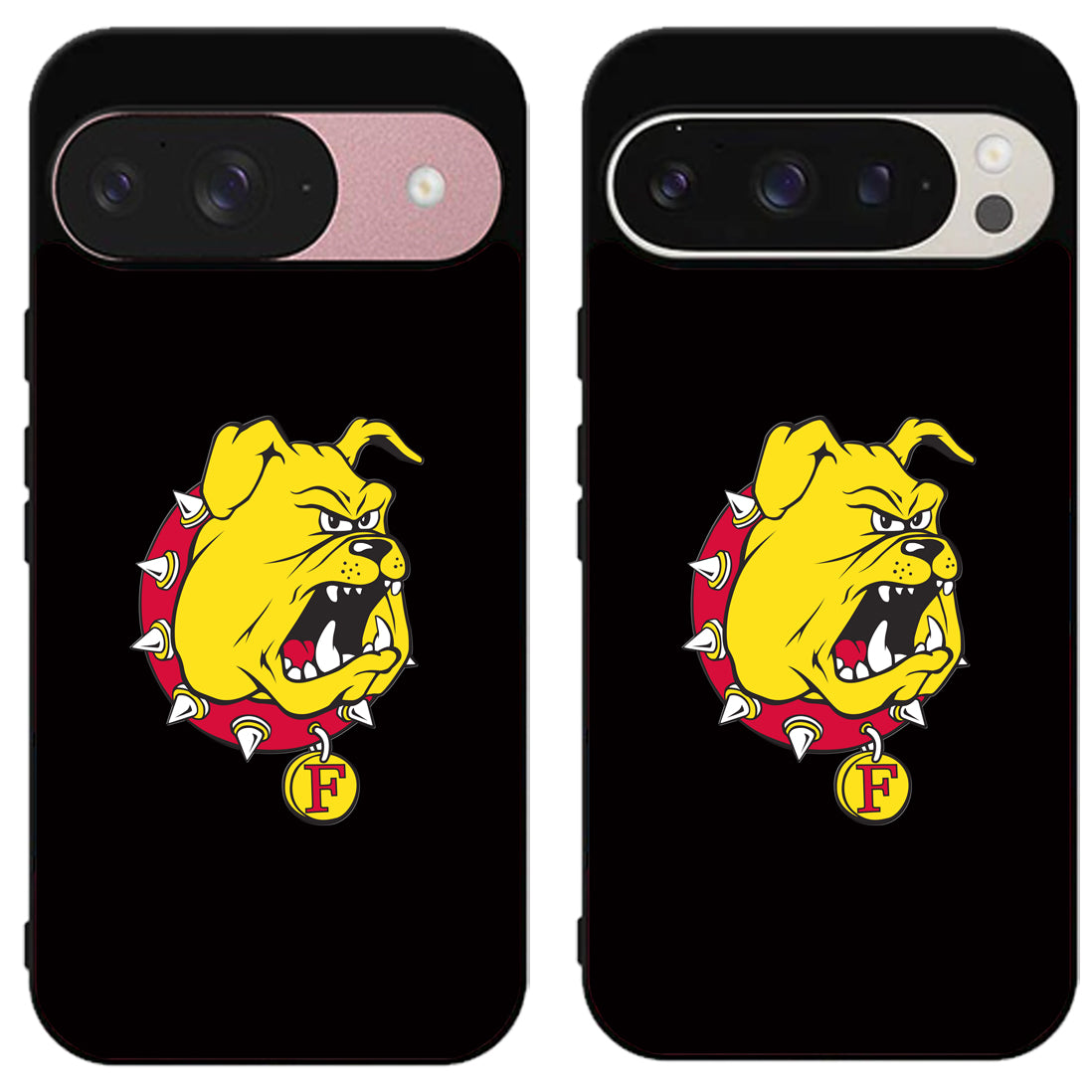 Ferris State Bulldogs Black Google Pixel 9 | 9 Pro | 9 Pro XL Case
