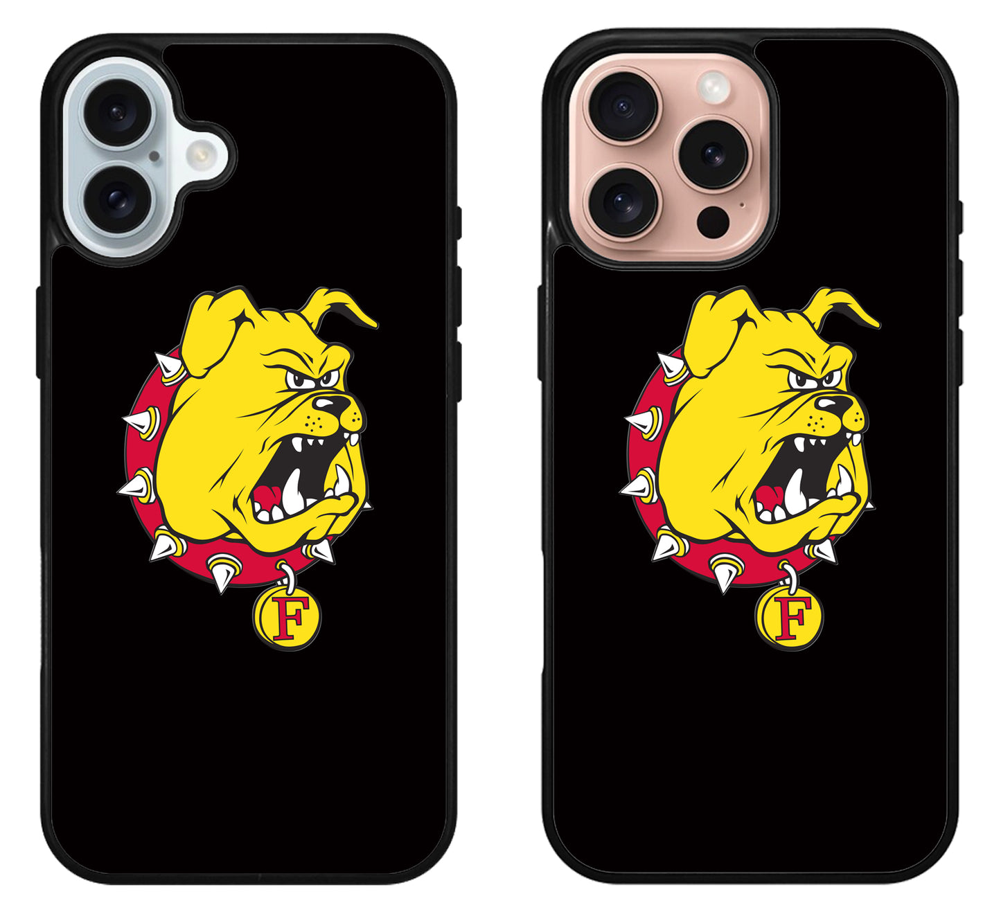 Ferris State Bulldogs Black iPhone 16 | 16 Plus | 16 Pro | 16 Pro Max Case