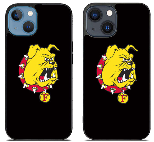 Ferris State Bulldogs Black iPhone 15 | iPhone 15 Plus Case