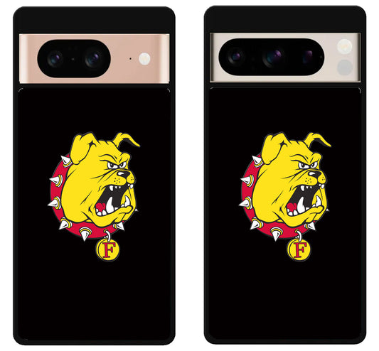 Ferris State Bulldogs Black Google Pixel 8 | 8 Pro Case