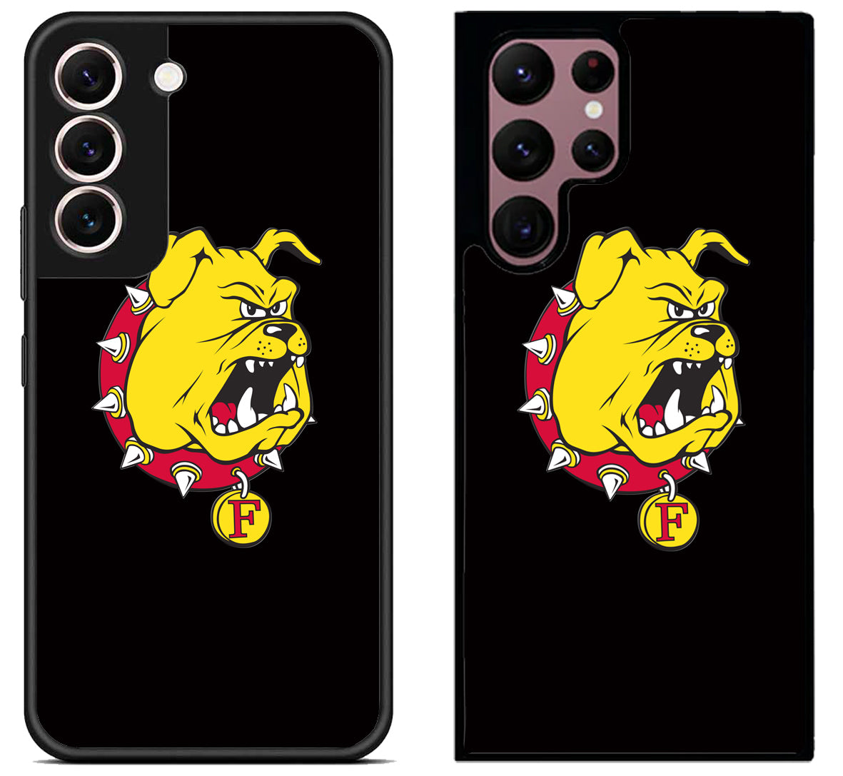 Ferris State Bulldogs Black Samsung Galaxy S22 | S22+ | S22 Ultra Case