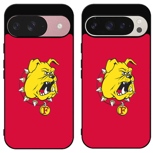 Ferris State Bulldogs Red Google Pixel 9 | 9 Pro | 9 Pro XL Case