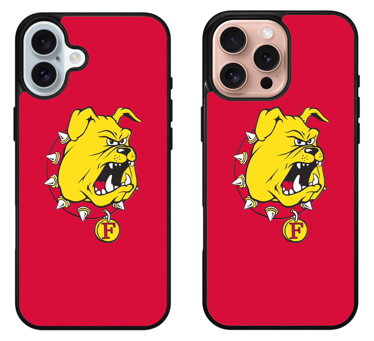Ferris State Bulldogs Red iPhone 16 | 16 Plus | 16 Pro | 16 Pro Max Case