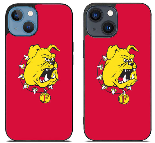 Ferris State Bulldogs Red iPhone 15 | iPhone 15 Plus Case