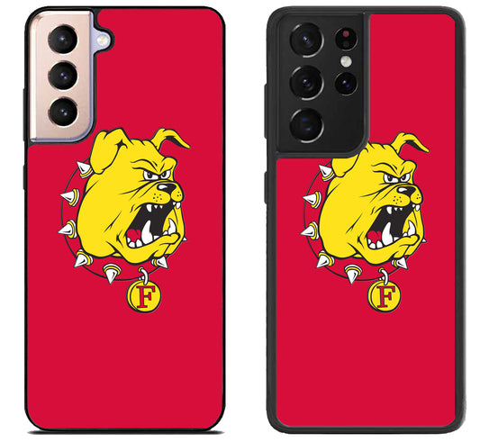 Ferris State Bulldogs Red Samsung Galaxy S21 | S21 FE | S21+ | S21 Ultra Case