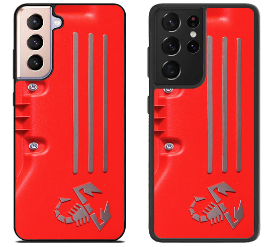 Fiat Abarth Samsung Galaxy S21 | S21 FE | S21+ | S21 Ultra Case