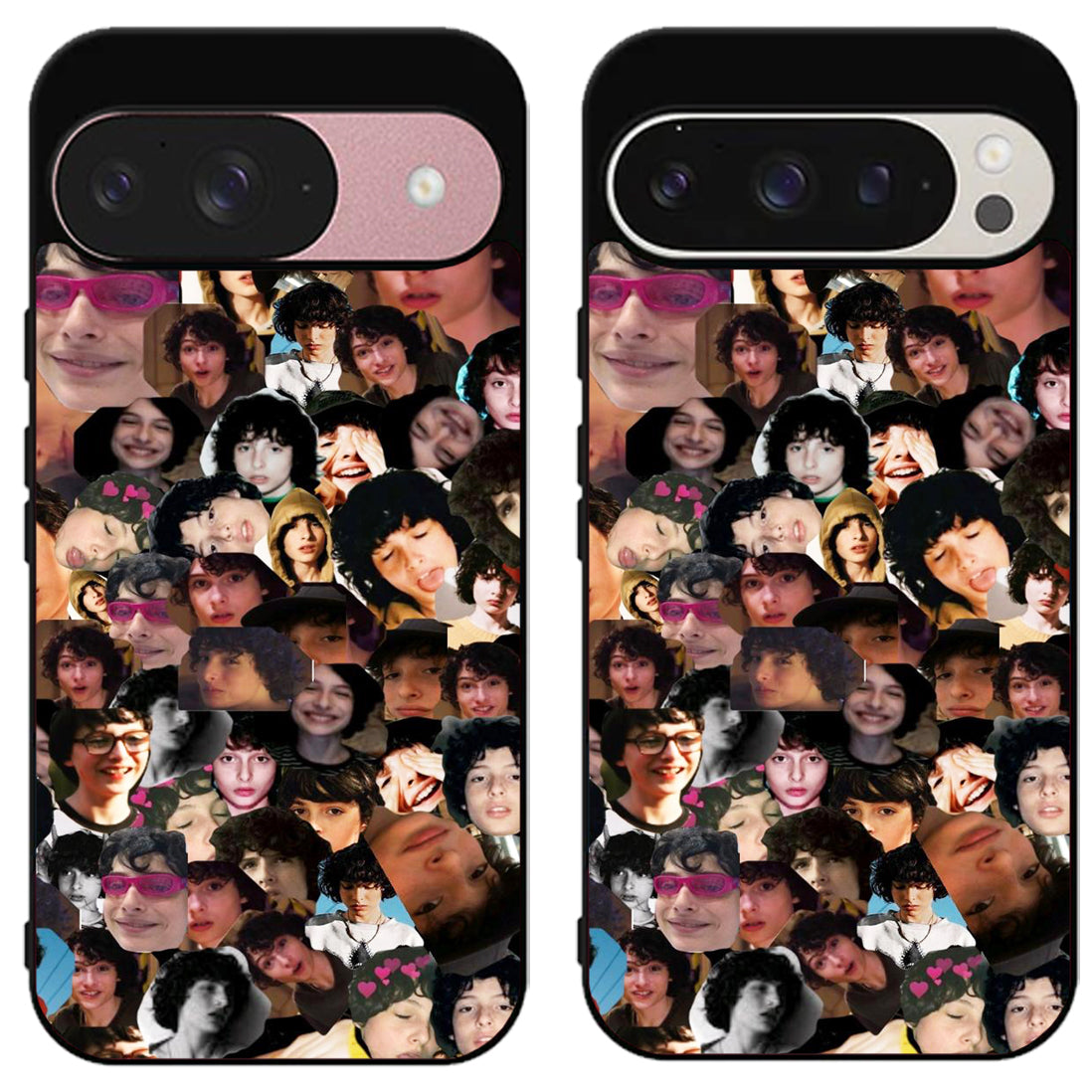 Finn Wolfhard Collage Google Pixel 9 | 9 Pro | 9 Pro XL Case