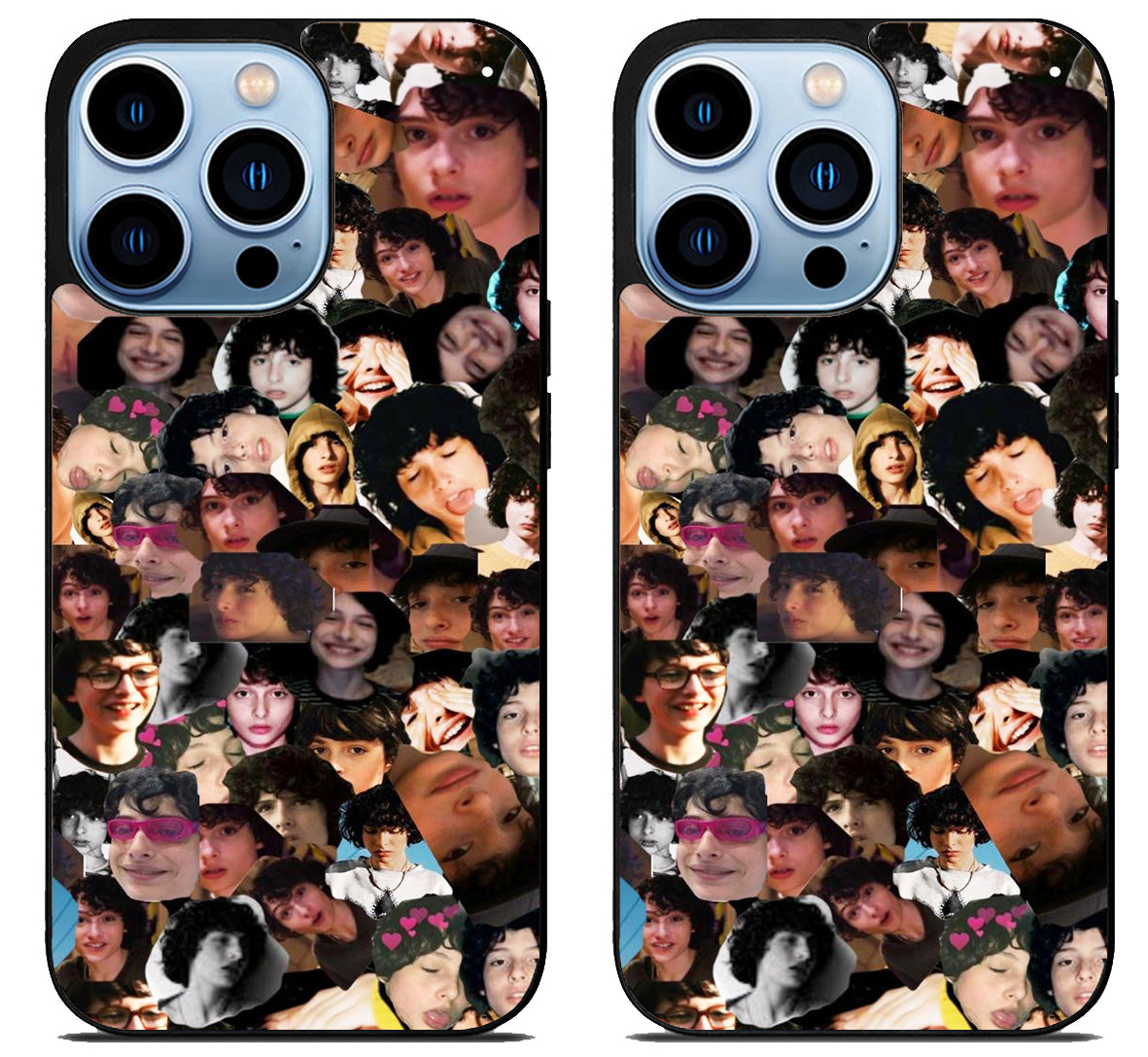 Finn Wolfhard Collage iPhone 15 Pro | iPhone 15 Pro Max Case