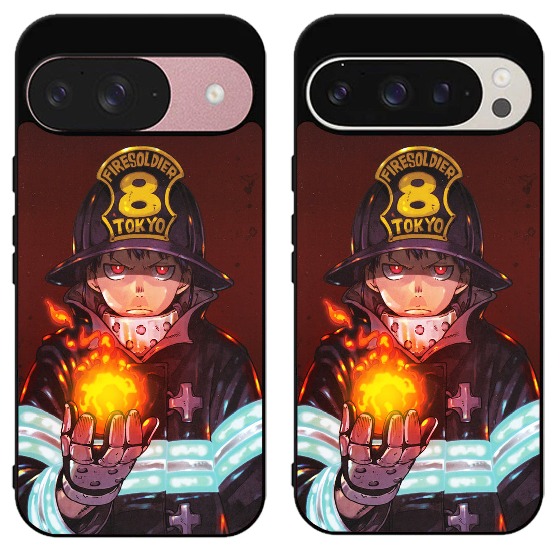 Fire Force Soldier Google Pixel 9 | 9 Pro | 9 Pro XL Case